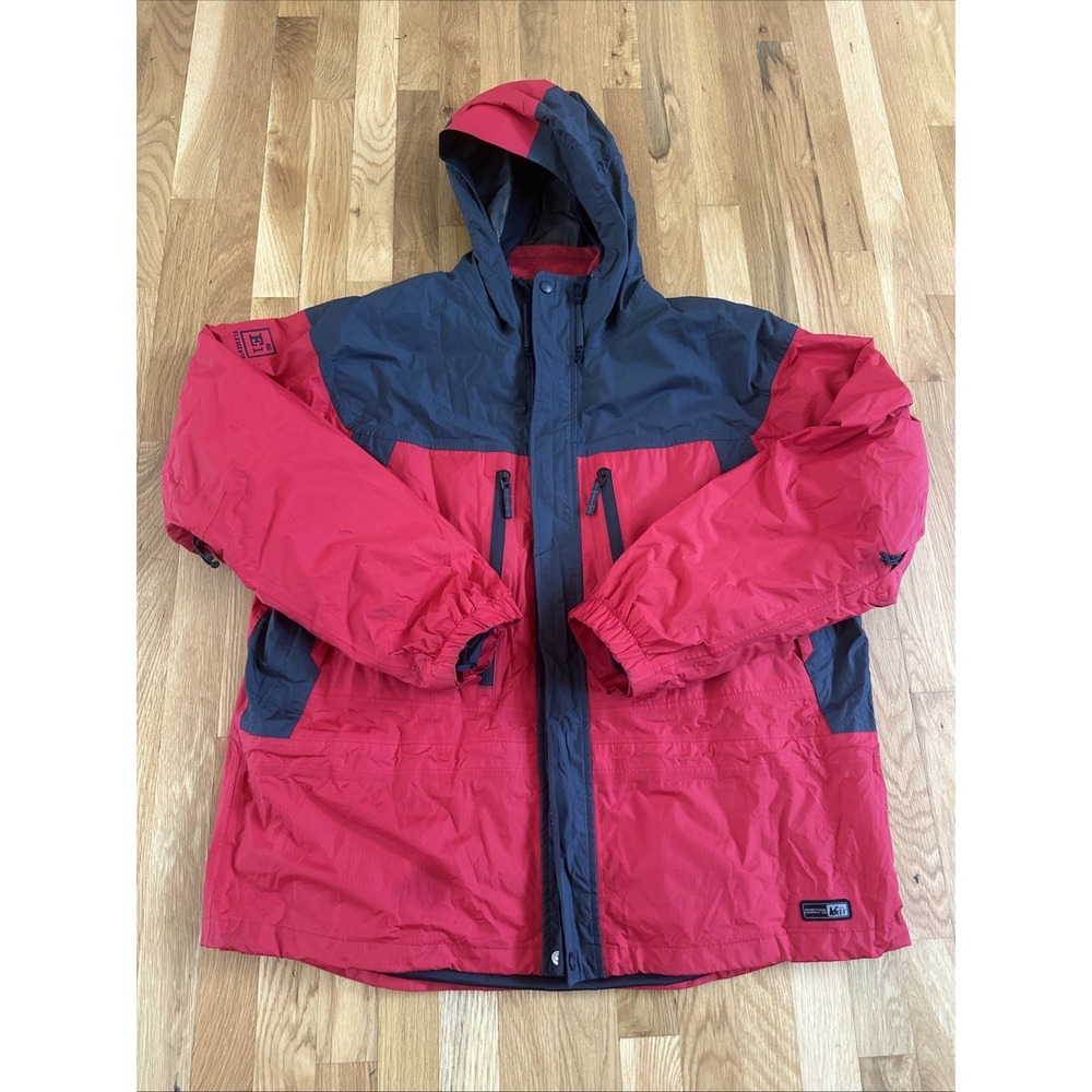 Vintage REI E1‎ elements coat Red Size XL. Perfect Shape